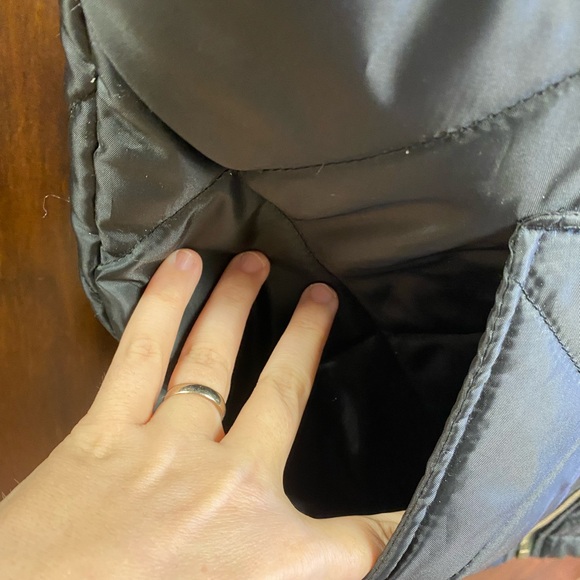 Polar King by Key Puffer Vest Mens Size Medium Black Outdoor Zip Collar Quilted - Picture 3 of 8